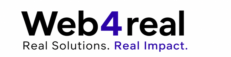 Web4real logo